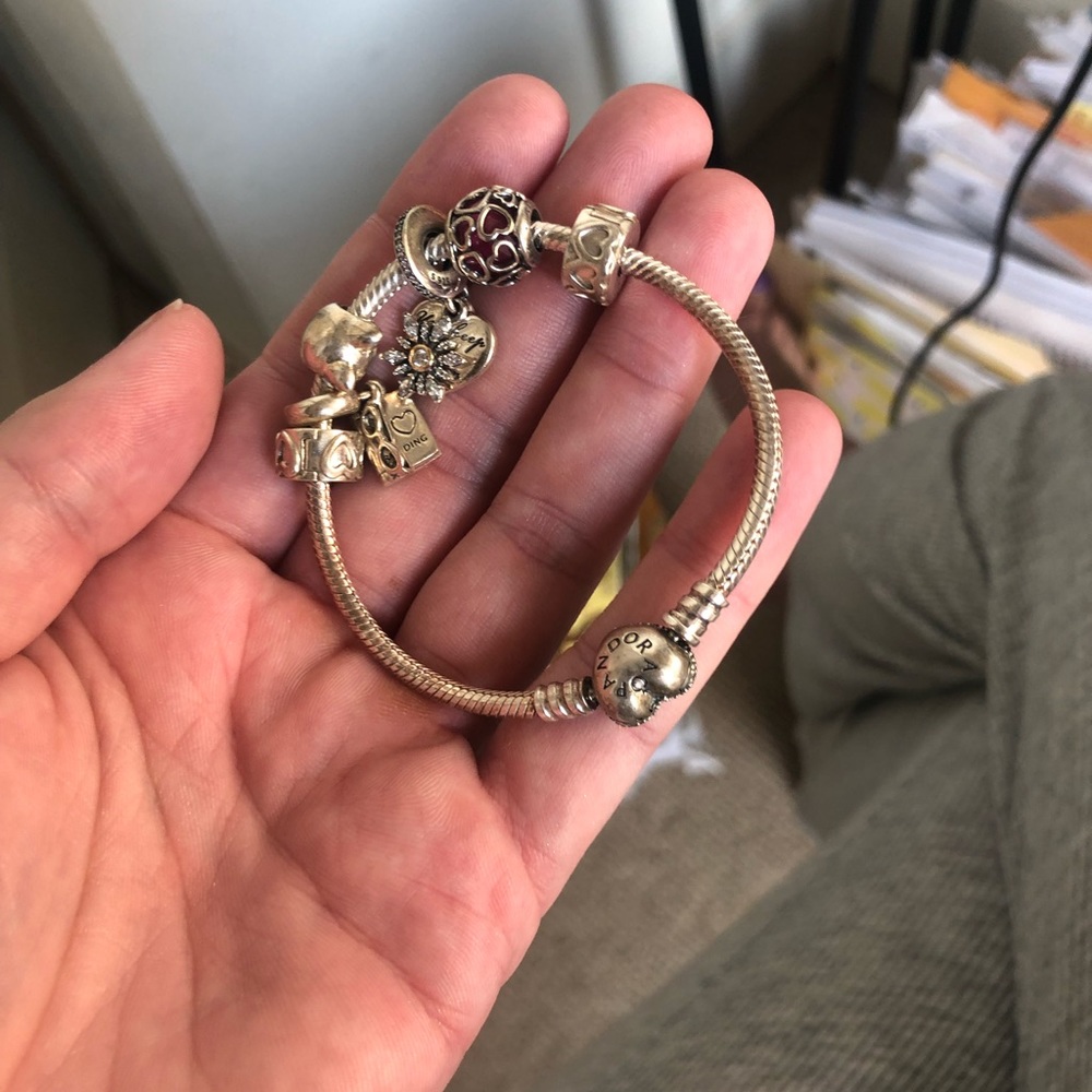 Brand new Pandora charm bracelet